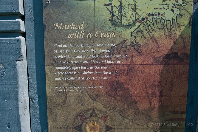 20100720_133104 Nikon D3.jpg - Signage next to Jacques Cartier 'marker'
